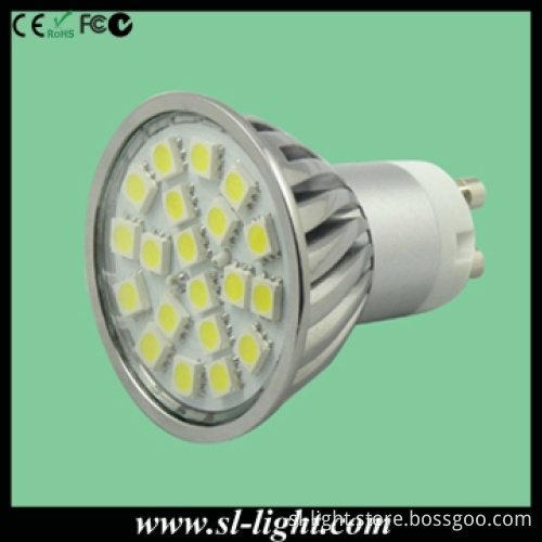 90LM/W Most Powerful SMD GU10 LED Spotlight with C-TICK,FCC